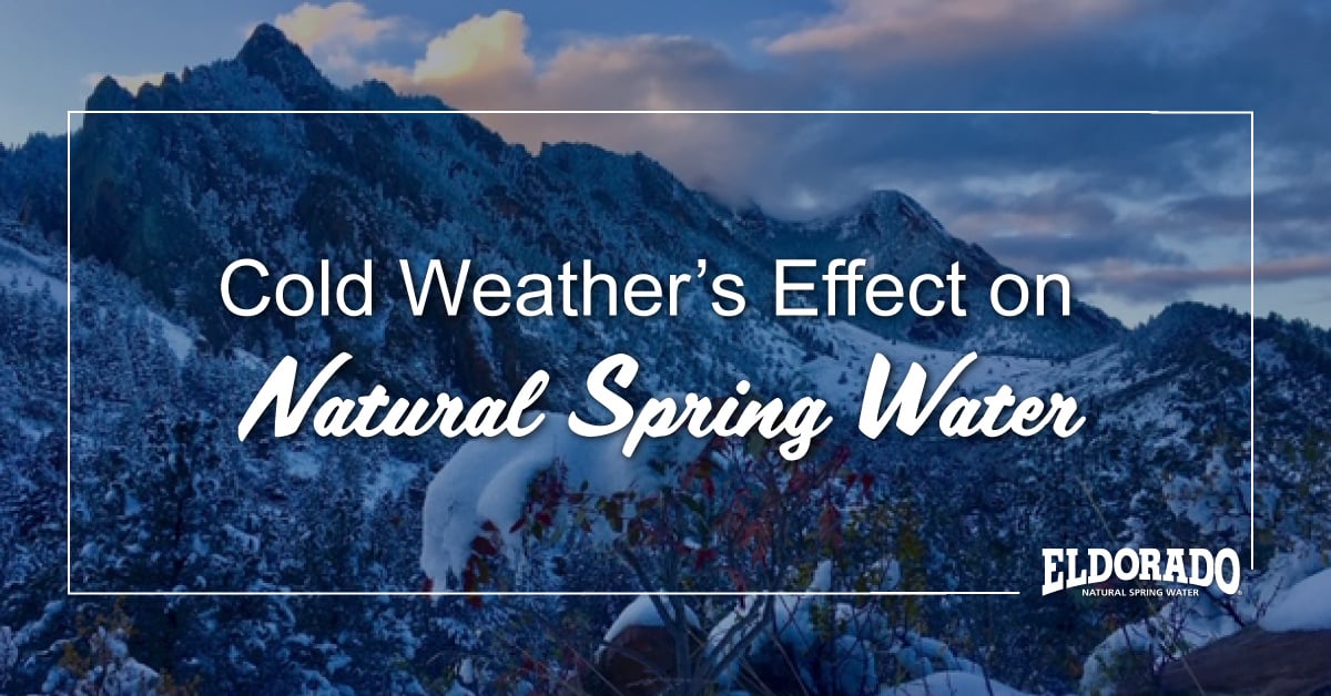 Cold Weather’s Effect On Natural Spring Water