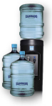 15 Gallons Spring Water and Cold Dispenser